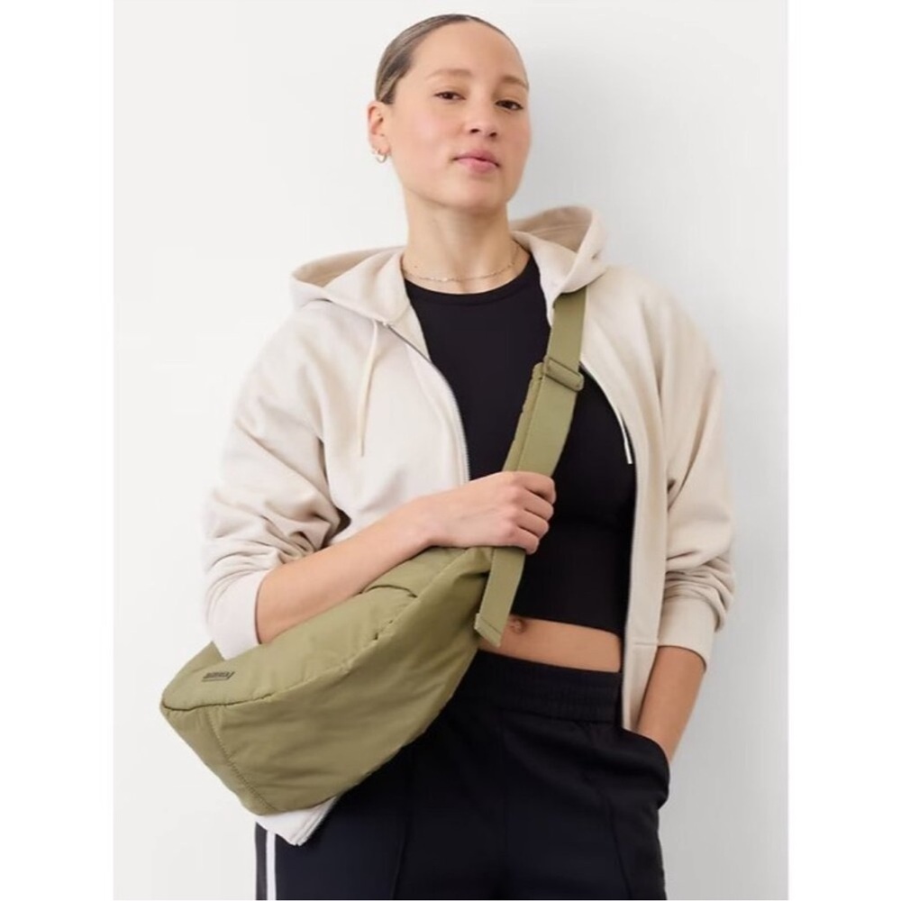 Athleta All About Medium Crossbody Hobo Bag